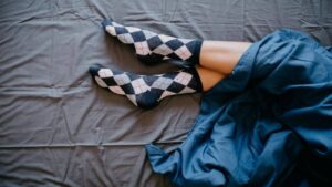 -wearing-sock