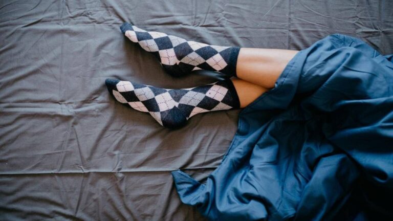 -wearing-sock