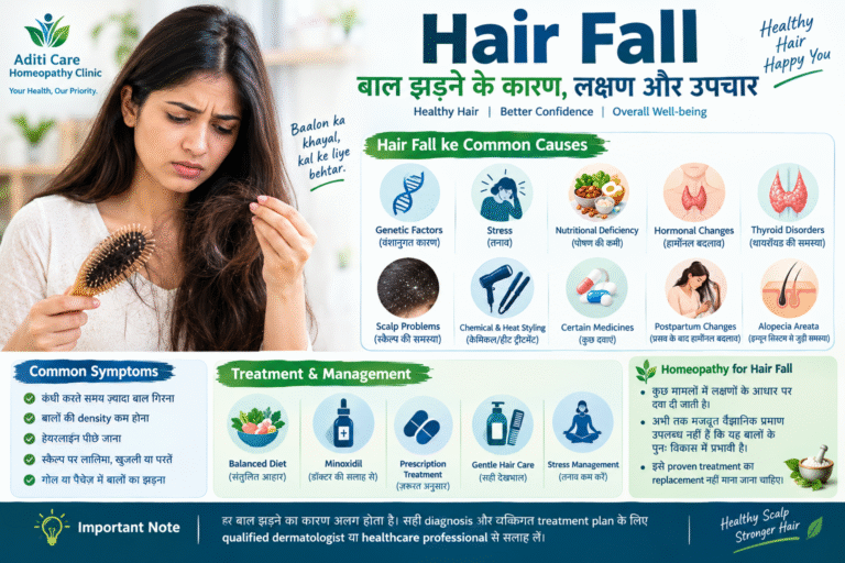 Hair Fall_ Causes, Symptoms and Care
